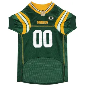 PETS FIRST NFL GREEN BAY PACKERS MESH JERSEY FOR DOGS PETS FIRST NFL GREEN BAY PACKERS MESH JERSEY FOR DOGS