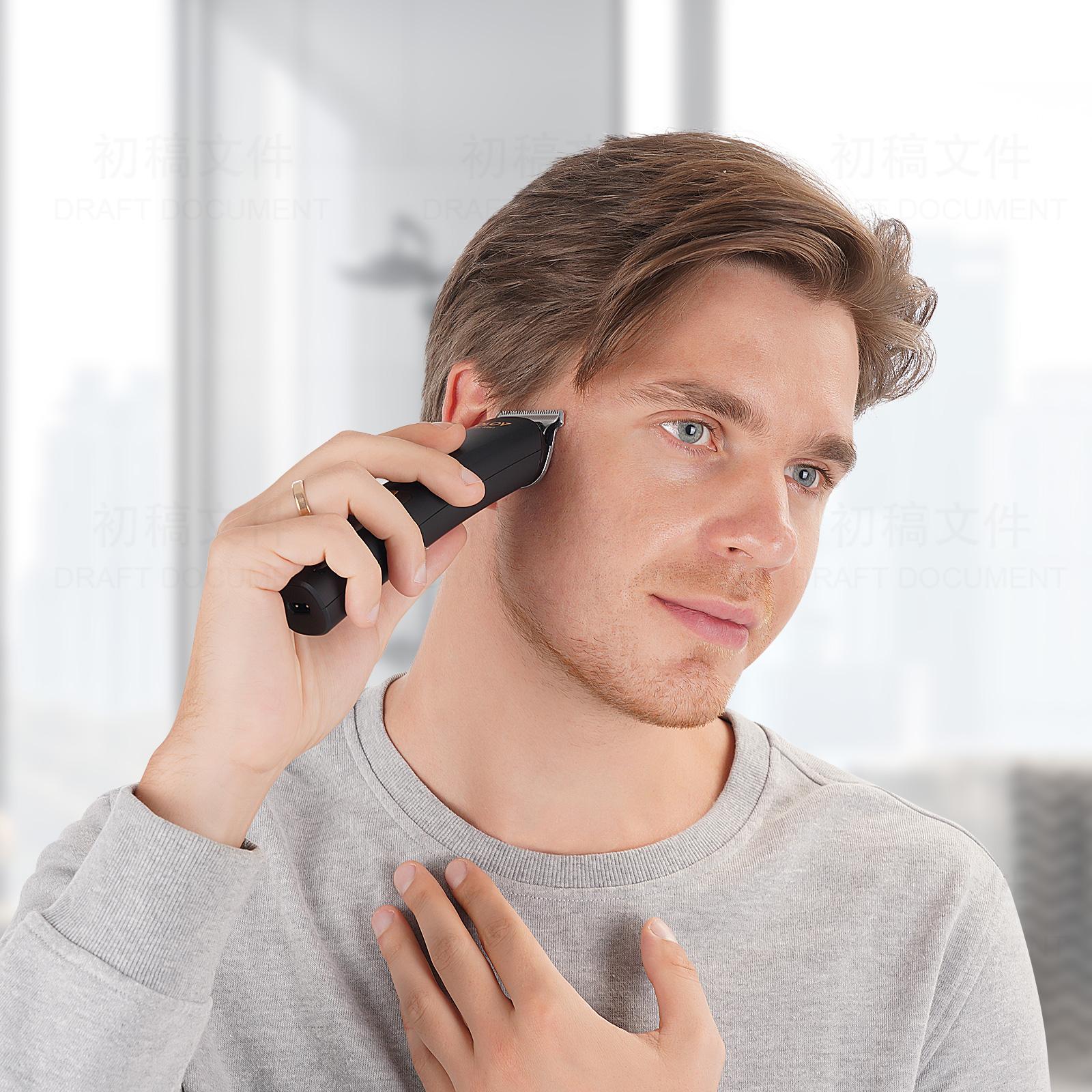 OLOV Men's All-purpose Grooming Three-piece Set | Shaving, Trimming, and Balding are All Done in One Stop. The Ultimate Equipment for Men's style  Rechargeable Shaver Kit Head Shaver