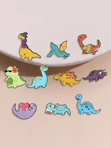 Cute Cartoon Dinosaur Design Brooch, Fashion Brooch for Women & Men, Enamel Pin Suitable for Backpacks, Jeans, Scarves, Hats Decoration