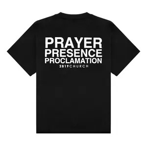 House Of Prayer Black Tee