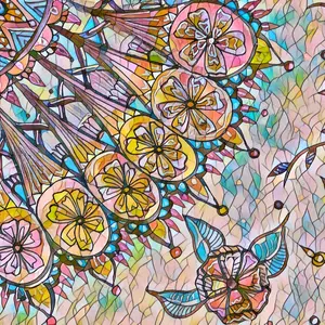 Energy Wheel Art Print by Afaf Khalil