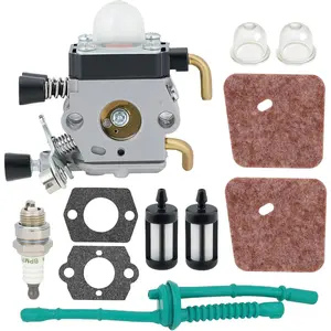 FS45 FS38 FS55R Carburetor for STHIL HS45 FS55 FS46 HL45 FS45C FS46C FS55C FS55RC KM55 KM55R String Trimmer Weed Eater C1Q-S97 C1Q-S186