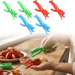 6PCS Crawfish Peeler Tool, 2026 New Crawfish Tail Remover Sheller Tool for Kitchen and Restaurant Use, Portable Shrimp Prawn Cracker for Easy Shelling, Seafood Shelling Useful Accessories