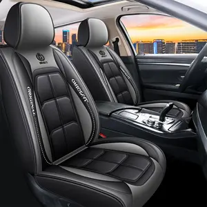 Premium PU Leather Car Seat Covers, Front Dual Seats, Full Coverage, Easy Install, Hand Washable, Suitable for Sedans and Suvs