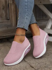 Women's Breathable Mesh Sneakers, Mesh Athleisure Shoes, Lightweight & Comfortable Casual Shoes, Perfect for Daily Wear, Stylish Women Footwear