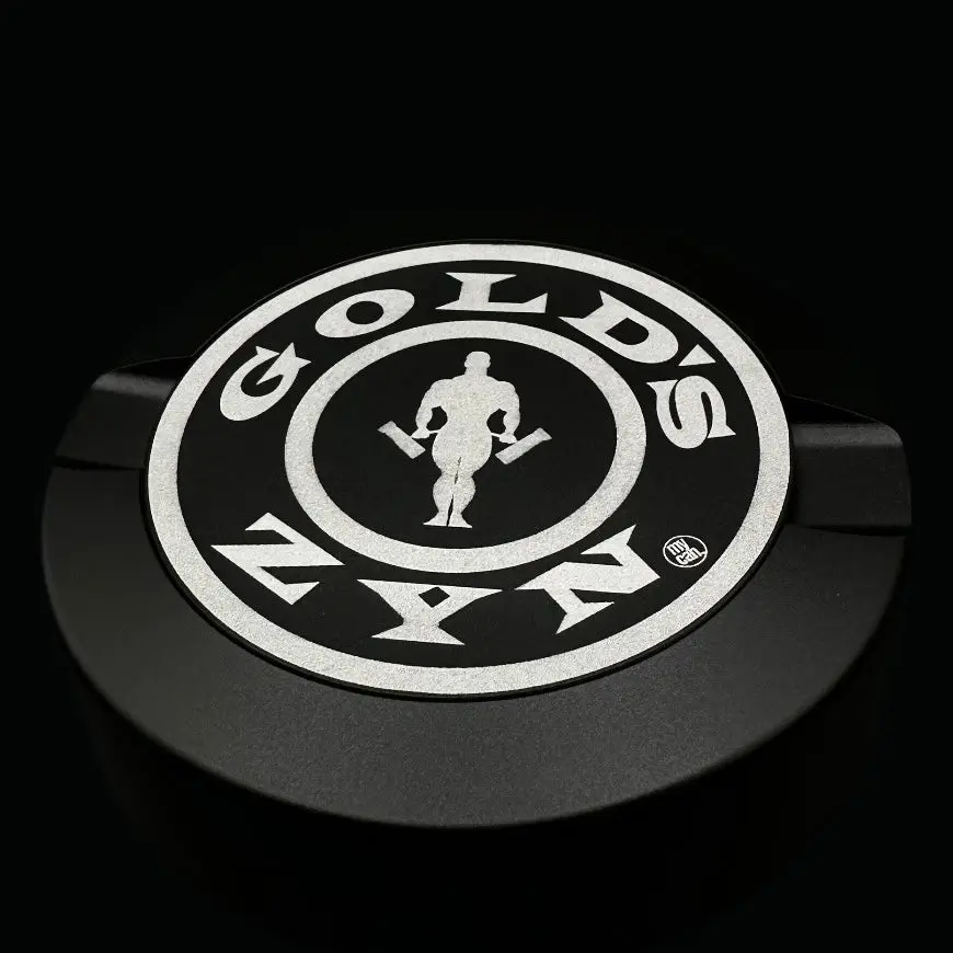 Golds Engraved My Can - Airtight and Waterproof Aluminium Container with Two Compartments for Fresh and Used Snus Pouches