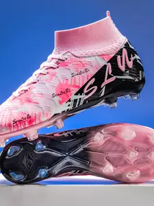 Unisex Soccer Cleats, Outdoor Sports Shoes, Anti-Slip Design, Comfortable Fit, Suitable for Football/badminton, All Seasons