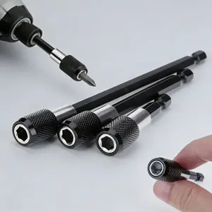 Magnetic Hex Shank Drill Bit Extension Set, Quick Release & Universal Impact Electric Motor Drill Bit Holder, Durable & Professional Power Tool Accessories