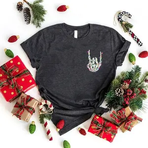 Skeleton Christmas Light Shirt, Funny Skeleton Shirt, Christmas Family Matching Shirt
