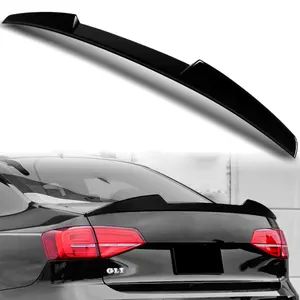 ABS Rear Trunk Lid Duckbill Spoiler Wing V-Style For 2011 - 2018 Volkswagen Jetta MK6