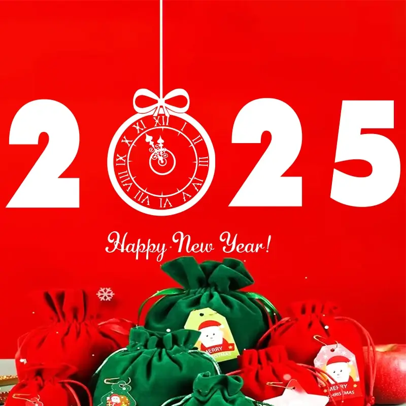 Guopei02 Christmas Bell Wall Post 2025 New Year Home Window decoration poster vinyl engraving removable decal art mural SD-003 Ornaments Sticker