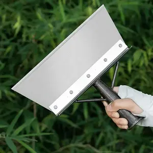 Heavy-Duty Manganese Steel Garden Shovel Head - Multi-Functional Flat Edging Tool for Digging Weeding & Edging - Lawn Yard Gardening & Snow Removal - Handle-Free Design