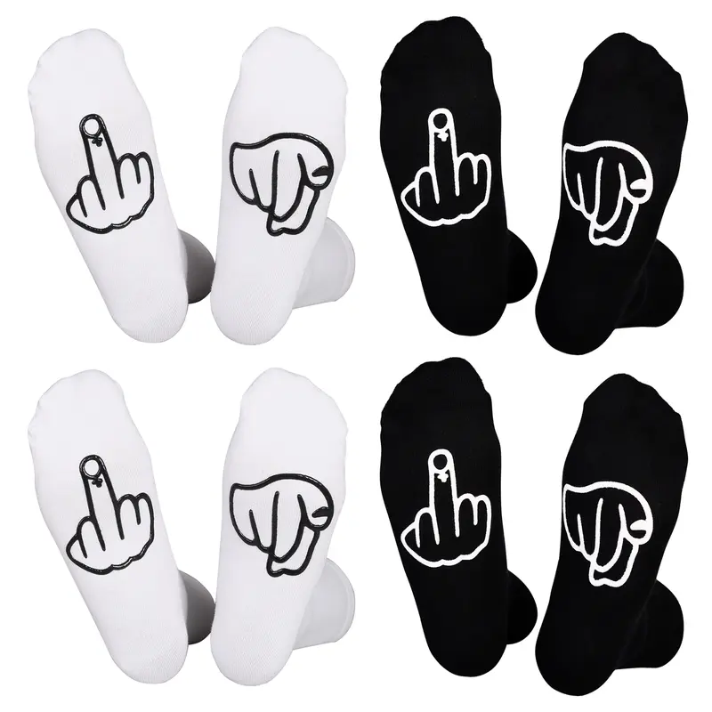 Funny Colorful Novelty Socks for Men and Women - Perfect Gag Christmas or New Year Gift - Comfort Menswear Tropical