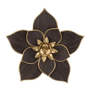 Regal Art & Gift Woodland Flower Wall Decor - Black