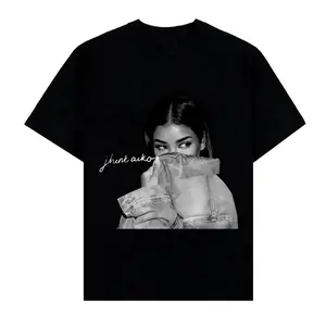Vintage Jhene Tee Aiko Graphic Crewneck Casual Cotton Shortsleeve Streetwear Trend Shirt Gift For Fans All Size Me Class Basic Cotton Tee Fabric Menswear
