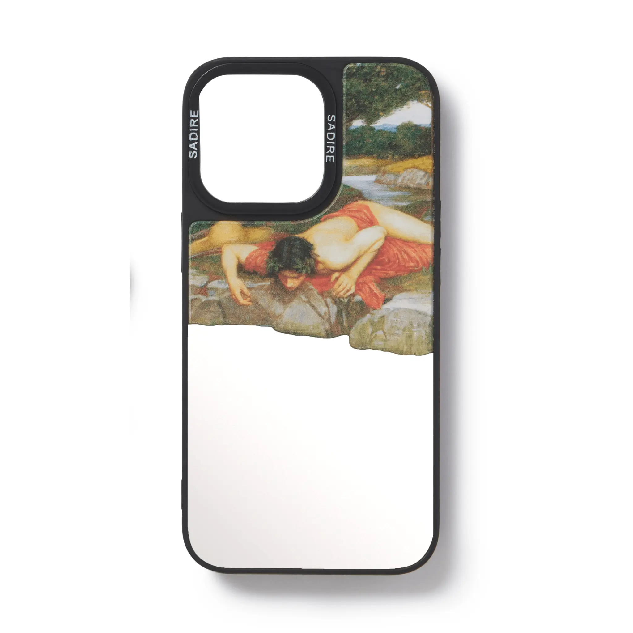 Narcissist Phone Case - Art & Mirror Design, Scratch Resistant, Fall Proof, UV Printing, 360 Degree Bumper Protection - Phones & Electronics Accessories Cover Cellphone