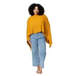 The Cocoon - Honey, Breathable, 7-in-1, Knit Nursing cover for Breastfeeding Mamas, Plus Size