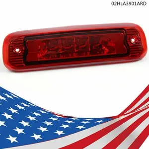 CROSSDESIGN FIT FOR 97-01 JEEP CHEROKEE XJ LED THIRD 3RD TAIL BRAKE LIGHT REAR STOP LAMP RED