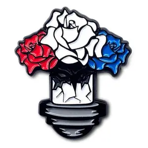 BVANDB Roses Barber Pin