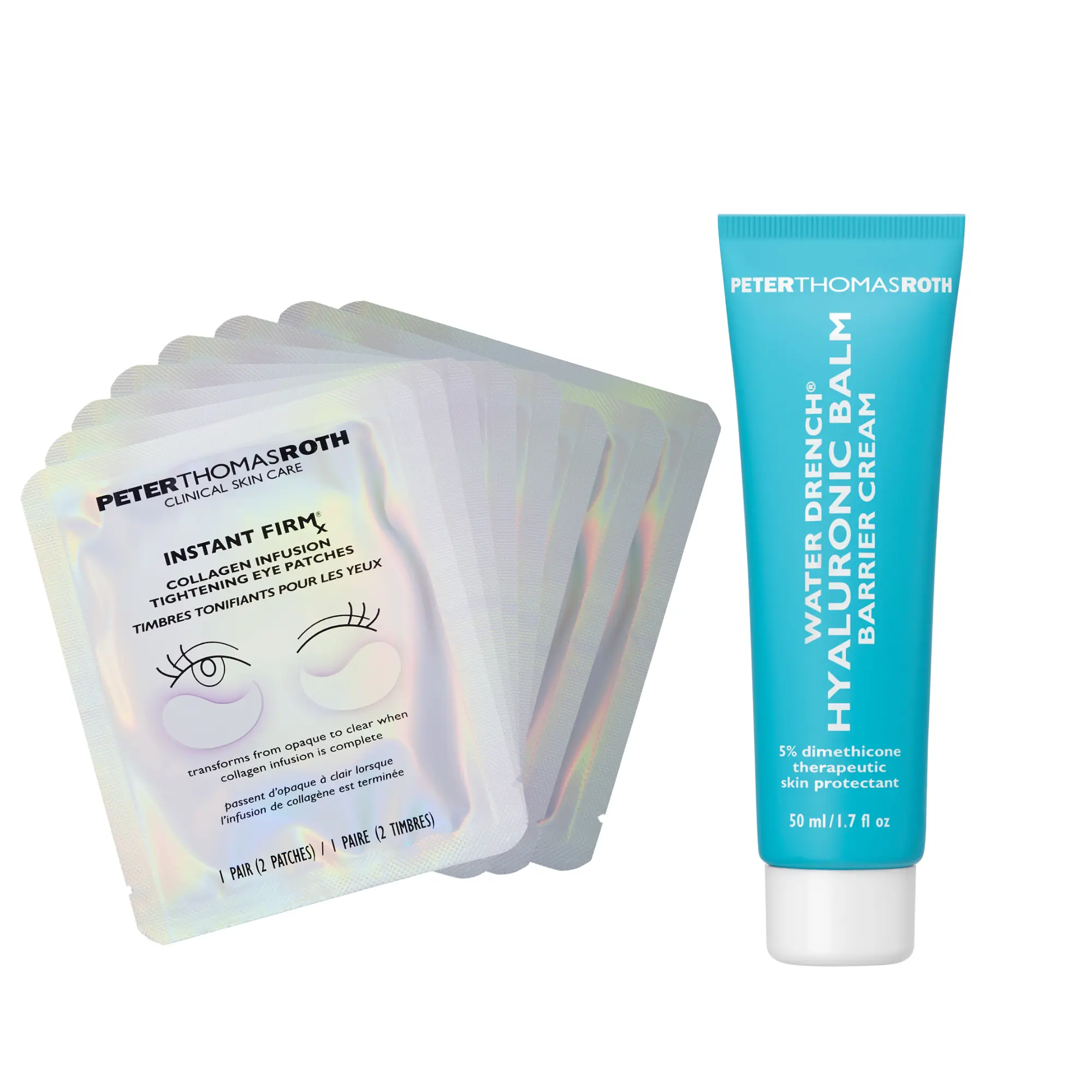 Peter Thomas Roth Instant FIRMx Collagen Eye Patches & Water Drench Balm