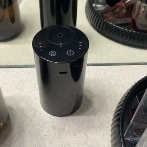 Rechargeable Waterless Essential Oil Diffuser with 3 Mist Levels and Timers Portable Aromatherapy for Home Car Room Studio Office, 2 Essential Oils Included