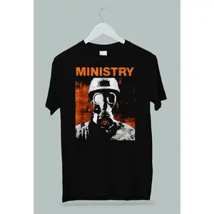 Ministry American Industrial Metal Band T-Shirt , gift fans, new new