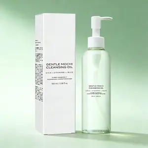 3-in-1 Gentle Mochi Moisturizing Cleansing Oil with CICA + Vitamin + Rice — Non-Comedogenic Nourishing Makeup Remover That’s Lightweight, Comfortable & Removes Makeup Easily for All Skin Types — 100ml / 3.38 fl oz