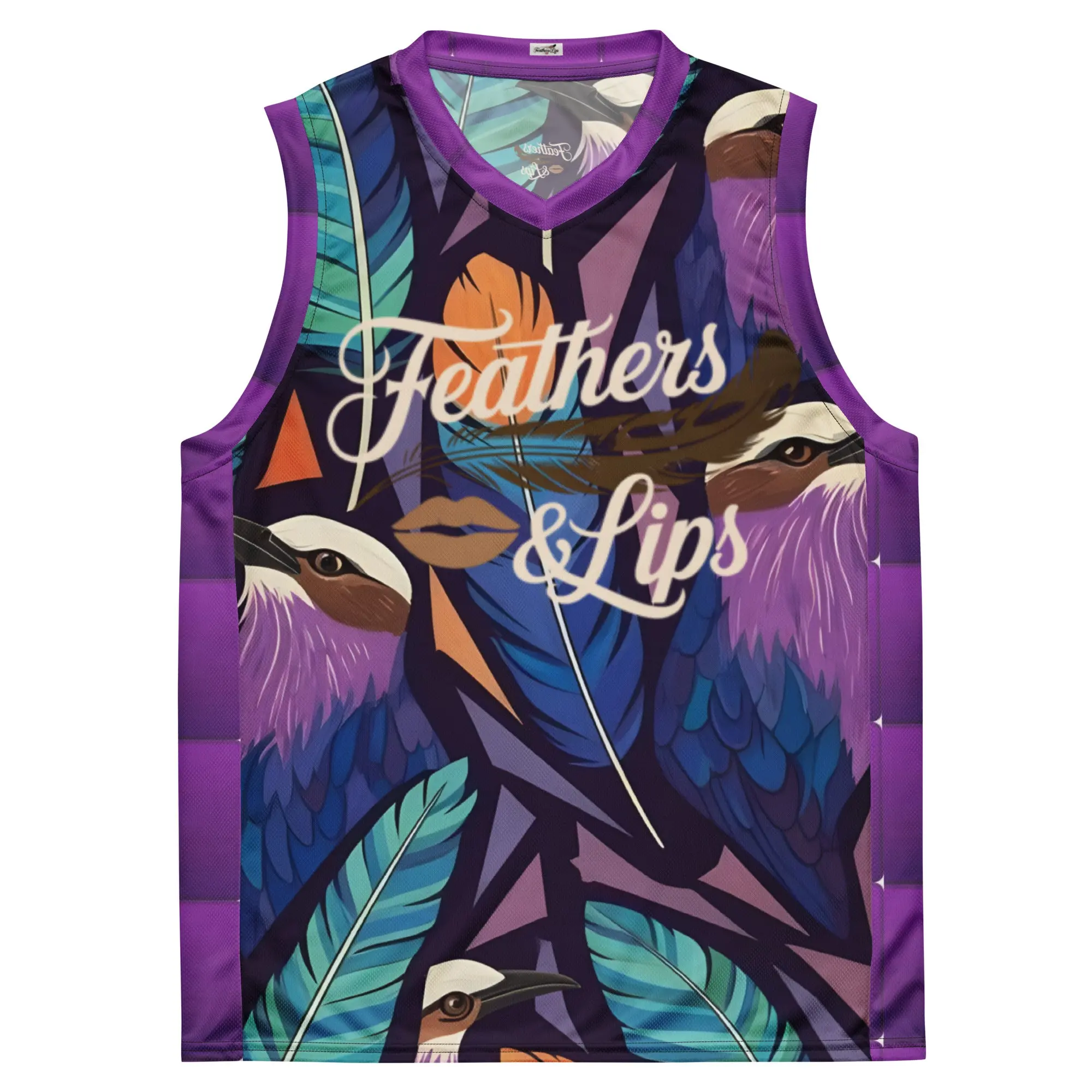 Lilac basketball jersey