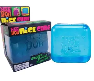 Ice Cube Water Drop Squeeze Toy in Blue,Pink,and Purple Rosie-Style Stress Relief Ball Ice Cube Squeeze Fun-Sensory Squeeze Toy