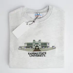 Kansas State University Embroidered Sweatshirt/Hoodie