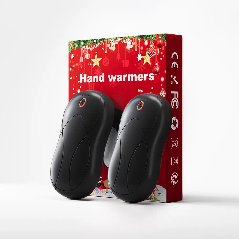 Christmas Hand Warmer, Magnetic Hand Warmer, 2 Pack, 3 Heat Settings, for Raynaud's Disease, Golf, Hunting, Ice Fishing, Hiking, Camping, Skiing, Wi