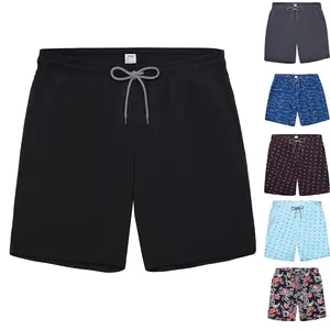Men's Summer Beach Shorts, Drawstring Beach Shorts For Men, Men Quick Drying Shorts,Swim Trunks For Men
