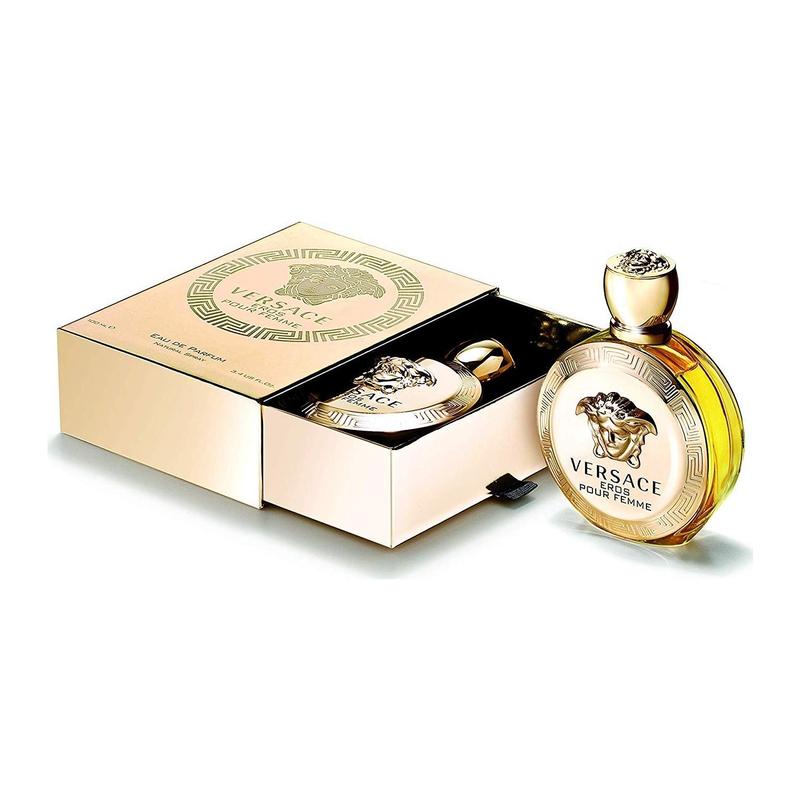 Versace Eros Pour Femme & Versace Bright Crystal for Women Bundle - 3 oz Each