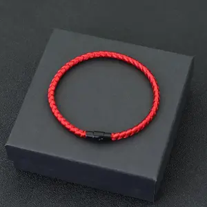 Rope Bracelet Men Femme Lucky Red Thread Braclet Attract Couple Braslet Wealth Prosperity Brazalete