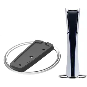 Vertical Stand for PS5 Consoles -  5 Slim Pro Base Accessories for PS5 Console Disc and Digital