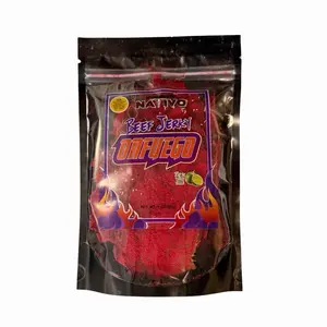 Nativo Beef Jerky — Fuego Flavor | USDA-Inspected | Small-Batch Quality | Resealable Package