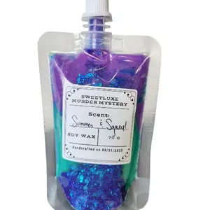 READ DESCRIPTION Design your Own Squeezie Soy Coconut Wax Melt Fragrance Candle