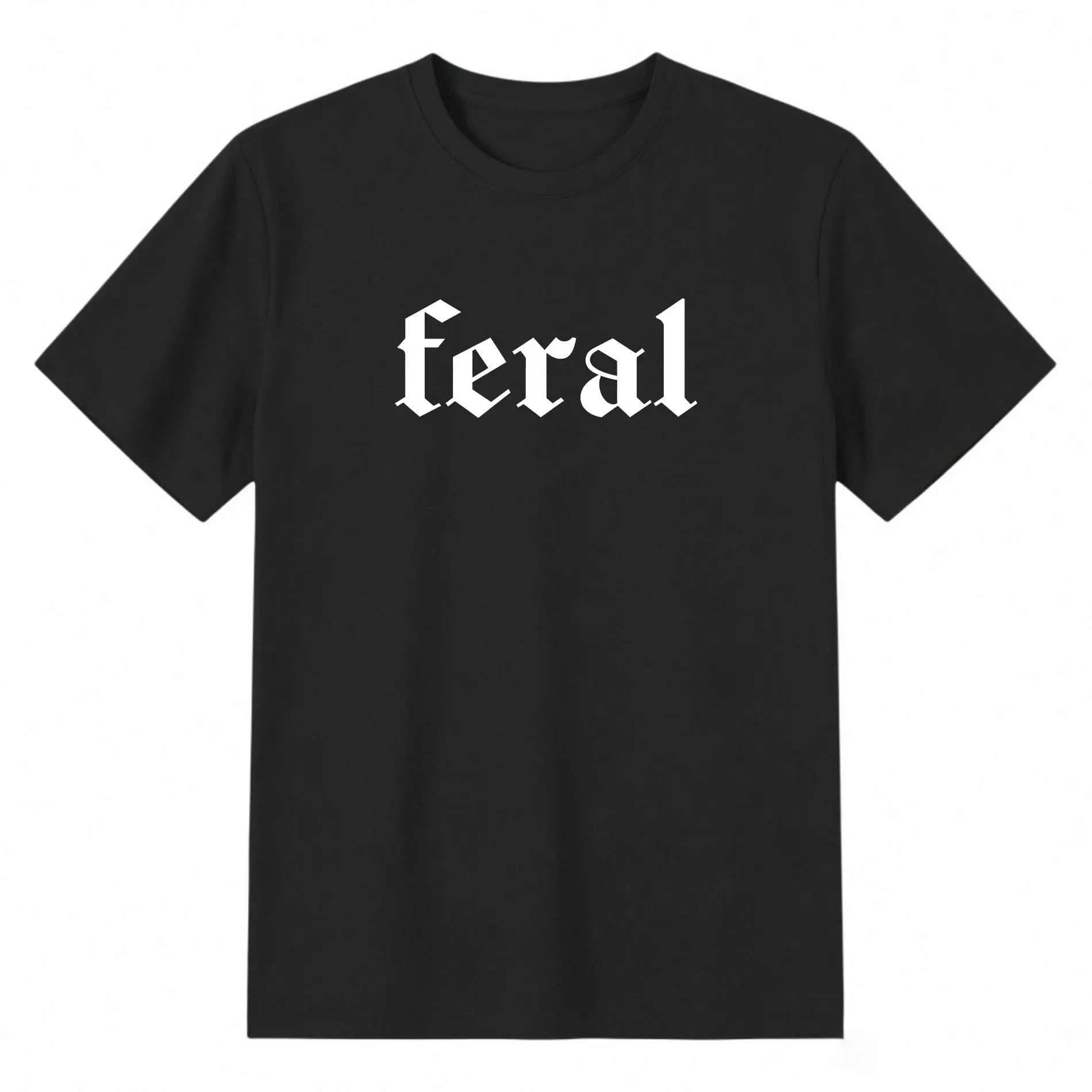 Feral Vintage Shirt, Vintage Stay Feral Tee, In My Feral Era Graphic Printed Tee, Sarcastic Funny Adult Unhinged Shirt, Feral Women Comfy Fabric Oversized Graphic Tee, Women'S Tops, Womenswear, Cotton Fabric Tee T-Shirt For Men And Women
