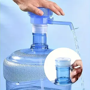 1-Piece Silicone Water Jug Cap – 5-Gallon Silicone Bottle Lid (53–65 mm Screw/Threaded Tops) – Leak-Proof, Reusable Water Bottle Cover for Water Dispensers – Features Internal Locking Mechanism