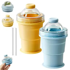 2-in-1 Collapsible Silicone Ice Ball Maker Cup Folding ice hockey cup, silicone cup, summer ice hockey folding water cup, creative silicone ice cube mold, large spherical homemade whiskey freezer.