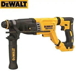 DEWALT DCH263 20V XR Brushless Cordless Rotary Hammer Drill Kit, Multi-Function SDS Plus Drill for Concrete Drilling, Masonry Chiseling & Construction Light Demolition with Auxiliary Handle & Depth Gauge