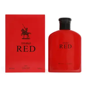 Double Red Spray Cologne Eau de Toilette for Men 100ml/3.3fl.oz. - Men's Fragrance