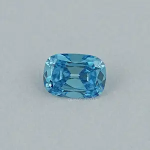 Fancy Vivid Blue Old Mine Cushion Lab Diamond