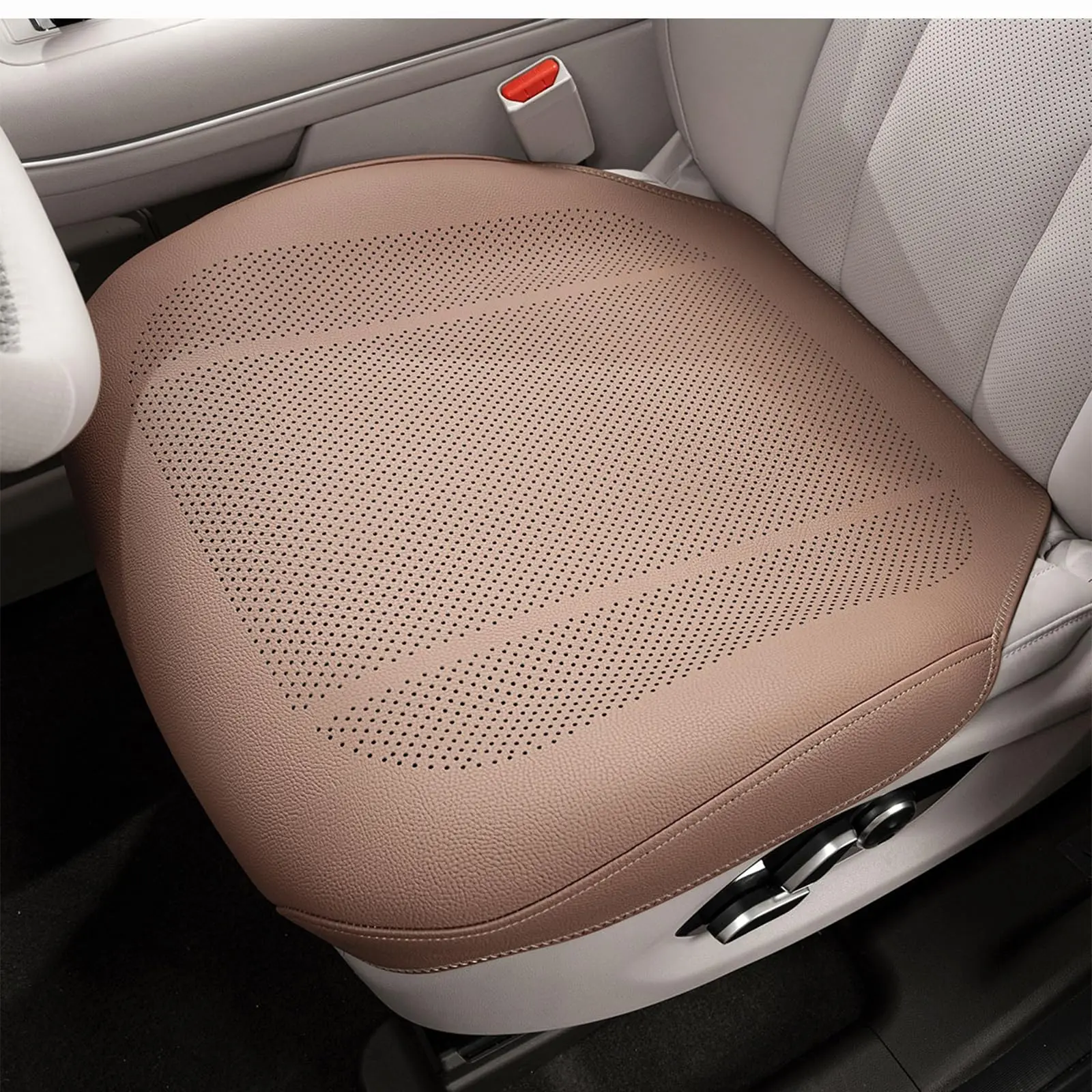Breathable Car Seat Covers Non-Slip Leather Seat Cushion Protectors  Front Bottom Seat Protectors, All-Season Comfort Universal Fit for Cars, Trucks, SUVs Universal Fit for Cars Trucks SUVs, All-Season Comfort