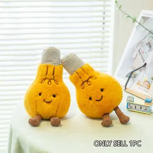 Fun Light Bulb Plush Toy, Home Decor, Kids Birthday, Valentine's Day, Mother's Day, Christmas