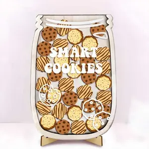 Personalised Cookie Reward Jar, Gift For Teacher, Colorful Classroom Decor, Back to school gift, Custom Name Reward For Kids
