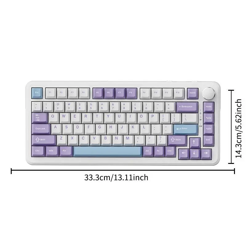 AJAZZ AK820 MAX Ergonomic Mechanical Keyboard with Magnetic
