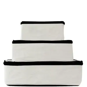 Personalized Packing Cubes, 3-pack – Cream