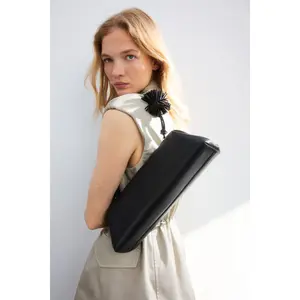H&M Pompom-detail shoulder bag