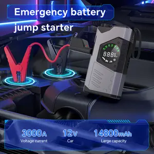 The Ultimate All-in-One Automotive Survival Kit - Jumpstart Dead Car Batteries, Inflate Flat Tires, Illuminate Dark Roads & Charge Phones/Tablets Simultaneously - Your Complete Roadside Emergency Solution!